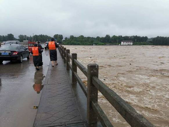 水文中心在主要行洪河道实时测流